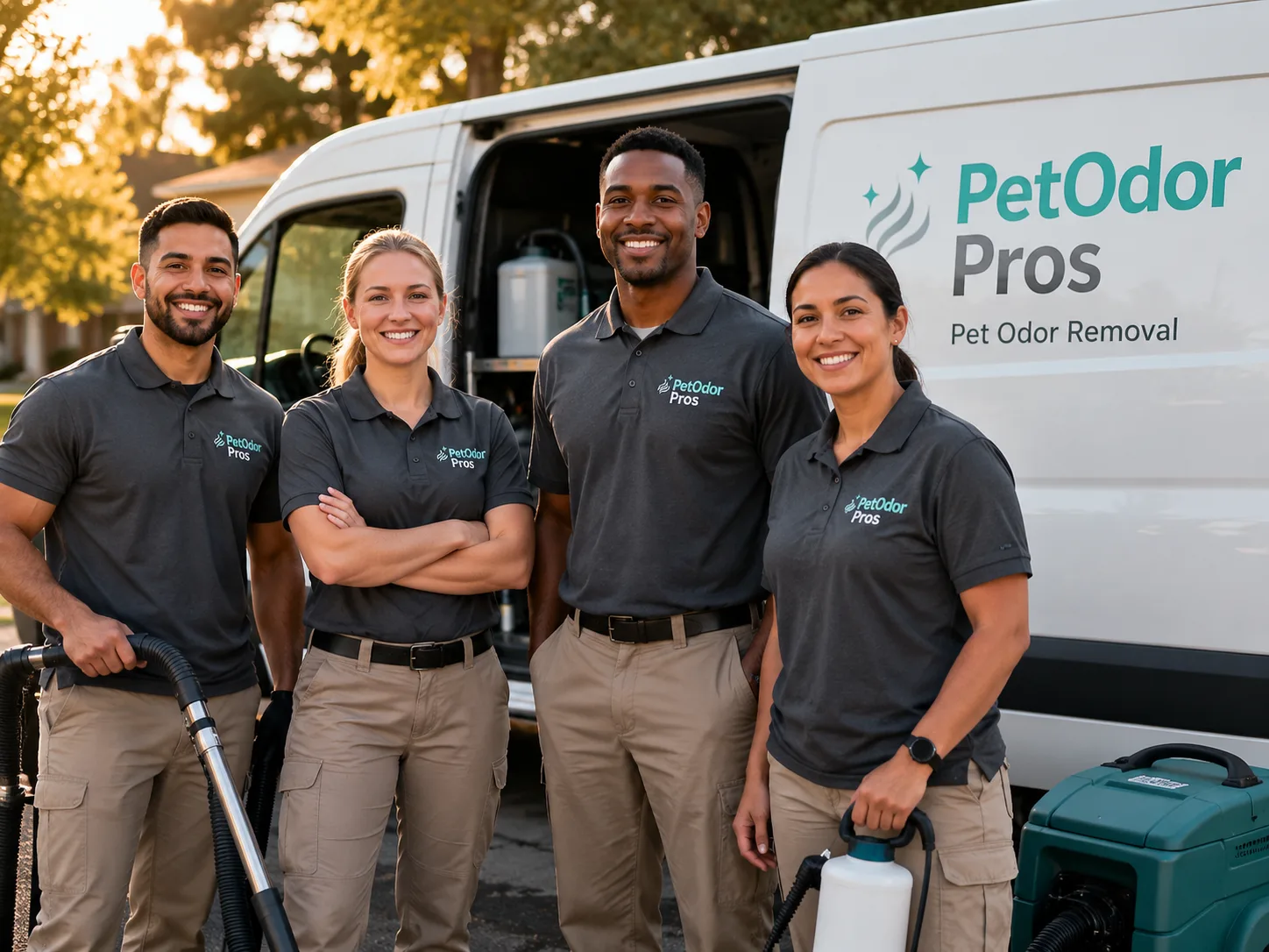Pet Odor Removal team serving Parker, KS